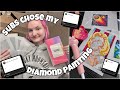 Subs choose my mystery diamond paintings   vlogmas days 17  2023 