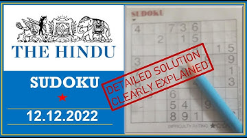How to solve 1 Star Hindu Sudoku Dec 12, 2022 - Step by step Solution