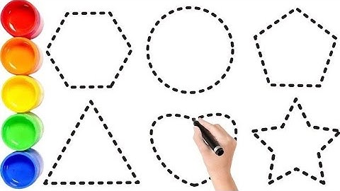 How to Draw 2D Shapes for Kids | Easy Drawing Tutorial