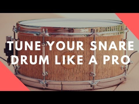How To Tune Your Snare Drum Like A Pro