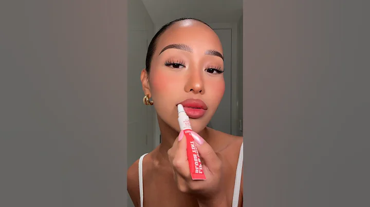 Trying Kylie Cosmetics new lip & cheek blush tint 🎀 #makeup