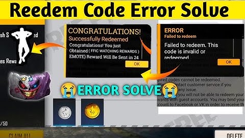 Free Fire Reward Site Not Opening Problem Solution ? FFAC Redeem Code Kyu Redeem Nahi Ho Raha ?