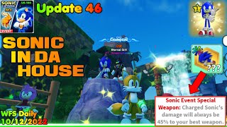 😮Sonic And His Friends Is In Da House!!🔥Daily Update In Weapon Fighting Simulator Roblox