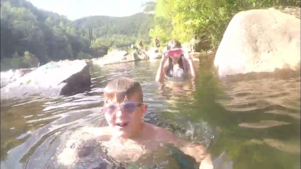 Blue Hole Ocoee 2023: from the tunnels to the angled rock tunnel to the