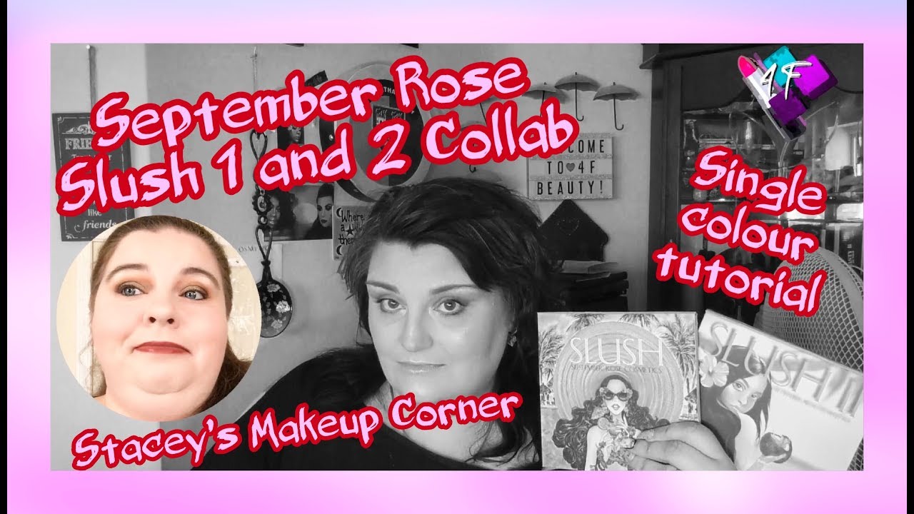September Rose | Slush 1 and 2 Collab | with Stacey's Makeup Corner | ASMR Makeup