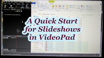 A Shortcut to building a Slideshow (or ANY large project) in VideoPad