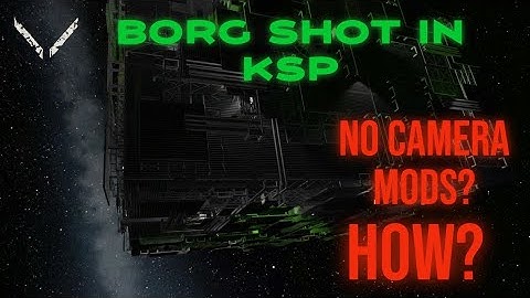 KSP | How to do a Borg cube shot with NO camera mods