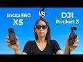 Insta360 X5 vs DJI Pocket 3: Best Vlogging Camera 2025