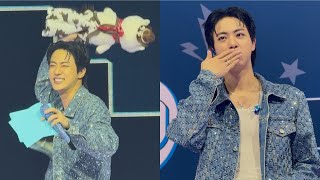 250723 “Rope It” with RJ Hand kiss Telepathy Charades @ Run Seokjin Ep Tour BTS Jin Dallas Concert