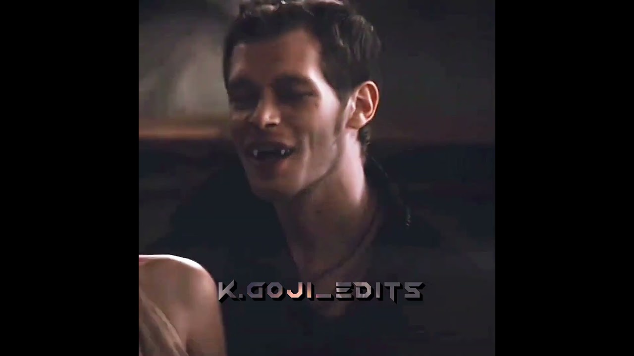 Novel Klaus Mikaelson | One Of The Best Villains Of All Time | Edit #edit#scaling#viral#shorts