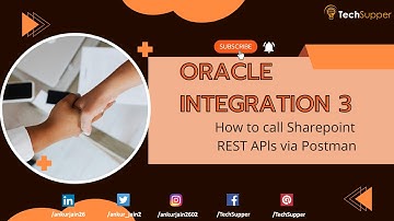 Calling Sharepoint REST APIs using Postman | OIC | Oracle | Oracle Integration #oic #oracle