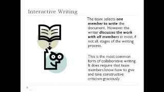 Collaborative Writing (CLEAR, Fall 2012)