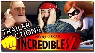 Incredibles 2 Trailer REACTION!! (Olympics Sneak Peek)