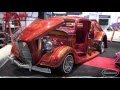 Insane paint job at sema 2015 eastwood handson award winner best paint  1936 ford pickup