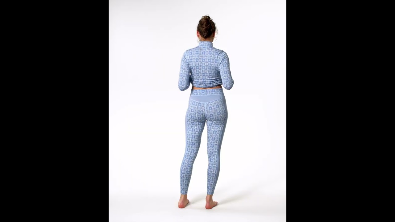Preview of Kari Traa Rose High-Waist Base Layer Pants - Women's Video