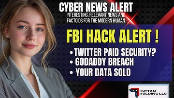 Protect Your Twitter & Data from Hackers: GoDaddy Breach, FBI Hack, & More