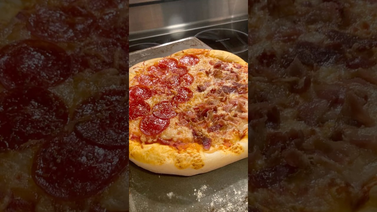 Family night made Easy Peazy with scarpellos.com ￼ #doughballs #pizza   #scarpellos