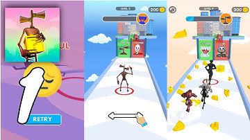 Lucky Box Runner Gameplay Walkthrough #1 - Level 1 ~ 8 (Android, IOS)