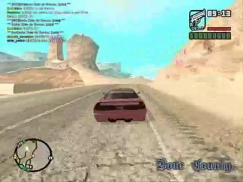 GTA San Andreas Multiplayer. Driving an Infernus to San Fierro with high speed in the desert. 1Gb DDR 400MHz 80Gb IDE 5400rpm Samsung Athlon 64 3000+ 2.0GHz Venice Radeon 9600 PRO 256Mb / 128 bits -- [ne3D]Sepsis Server where this video was recorded: Sercomtel SA:MP [BR] 200.155.33.88:7777