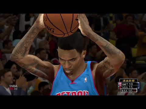 Miami Heat 17 0 Vs Detroit Pistons 10 7 NBA 2K14 NBA Season