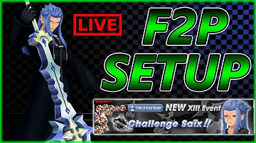 F2P Saix+ Event ~ Kingdom Hearts Union cross