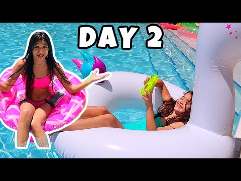 LAST TO LEAVE THE POOL WINS $1,000 CHALLENGE!