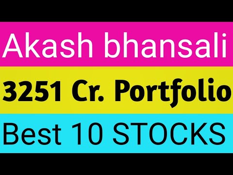 akash bhansali 3200 Cr. portfolio | akash bhansali investor |akash ...