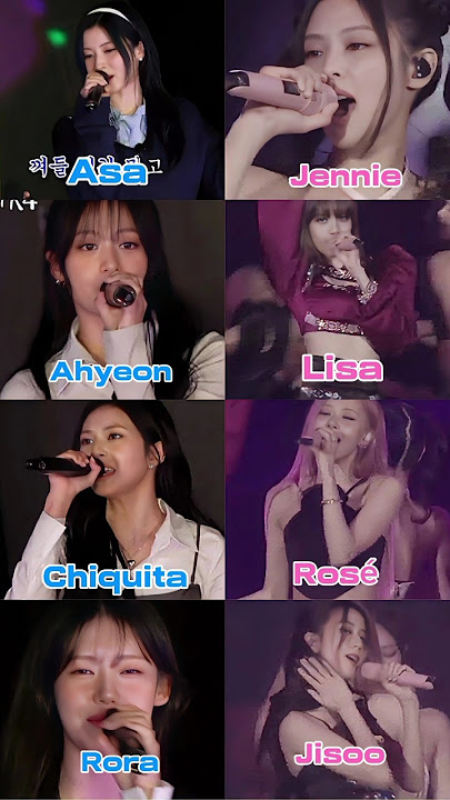 BABYMONSTER X BLACKPINK SINGING [PINK VENOM] #shorts