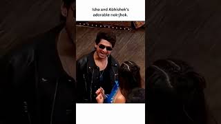 Isha Abhishek Cute Nok-Jhok #abhisha #ishamalviya #abhishekkumar #munawarfaruqui #viral #trending