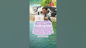 AKHIRNYA ROY SURYO DAPAT IJAZAH JOKOWI. #ijazahjokowi #psi #gibran #pdiperjuangan #trendingshorts