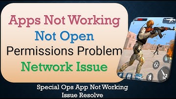 How to Fix Special Ops App Not Working | Not Open | Space Issue