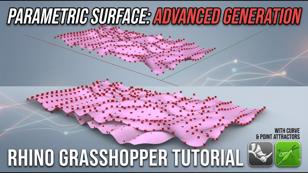Rhino Grasshopper Tutorial: Advanced Surface Generation - YouTube