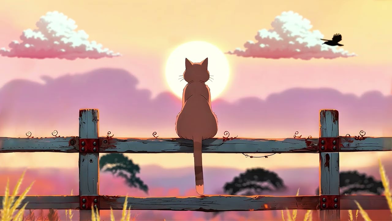 [NO ADS] Lofi music background ambience for study and focus  🌙