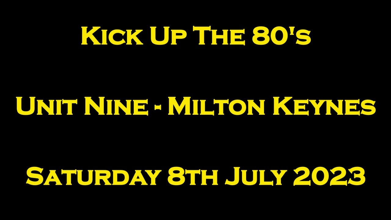 Unit 9 Milton Keynes 8th July 2023 Youtube