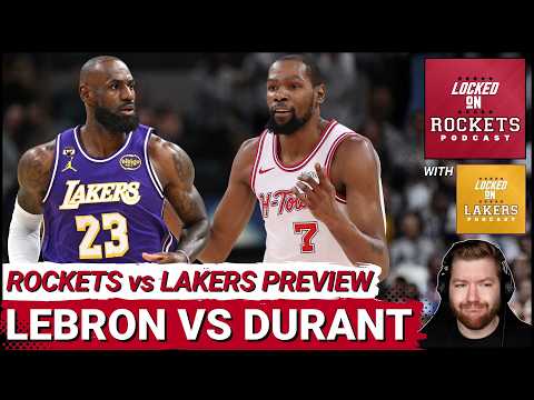 PLAYOFF PREVIEW: Why Rockets CAN'T Sleep On Lakers, STOPPING LeBron James, LA's X-Factors & More