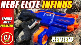 Nerf Elite Infinus | NEW 2018 Primary Review *SPOILER ALERT PROBLEMS*