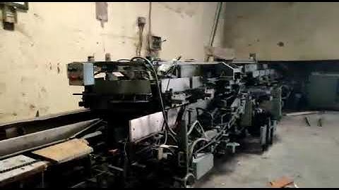 Working Video OF Kolbus Perfect Binder Machine - 32 Clamp
