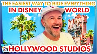 The EASIEST Way To Ride Everything in Disney World -- Hollywood Studios