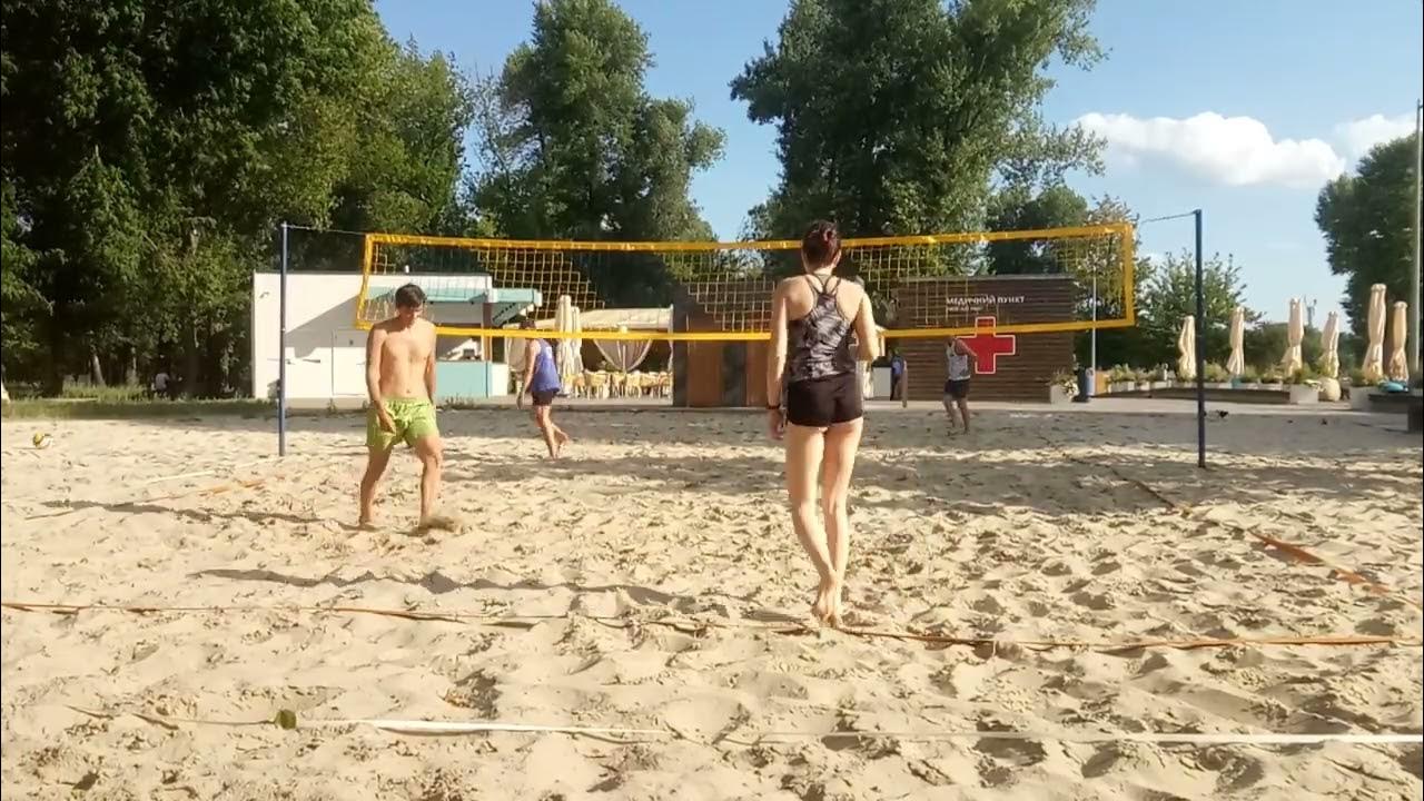 Пляжный волейбол Плявиньш и Точс видео