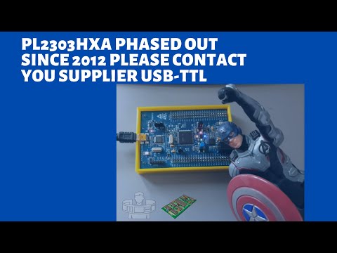 PL2303HXA PHASED OUT SINCE 2012  PLEASE CONTACT YOU SUPPLIER Solve