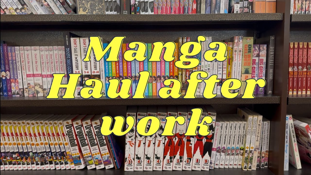 Manga Haul after work! 