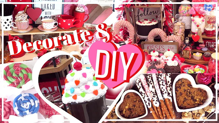 VALENTINES DAY DECORATE WITH ME 2022 | MINI LOLLIPOP DIY | VALENTINES DAY GIFT IDEAS!