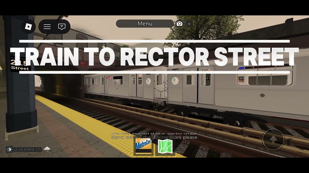 New York City subway Roblox 