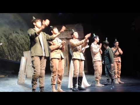 130821 여신님이 보고계셔 커튼콜 최호중 박정원 임철수 최성원 주민진 강정우 이지숙