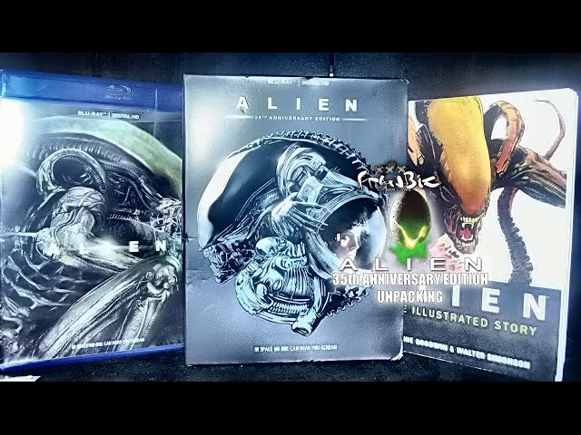 Alien 35th Anniversary Edition Blu-Ray unpacking - YouTube