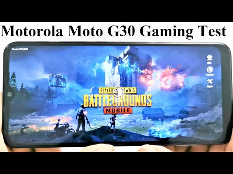 Motorola Moto G30 -  Hardcore Gaming Test and Review (PUBG, Call of Duty, Asphalt 9, Injustice 2)