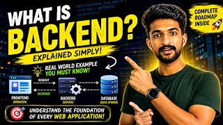 Backend Explained for Beginners | How Backend Works Behind the Scenes in Hindi