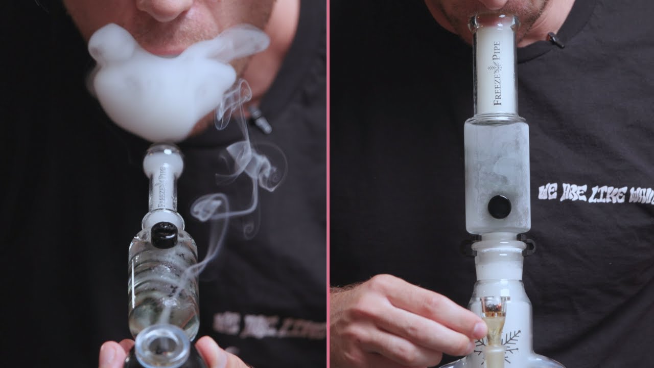 THE FREEZE PIPE vs THE FREEZE BONG...better than ice! YouTube