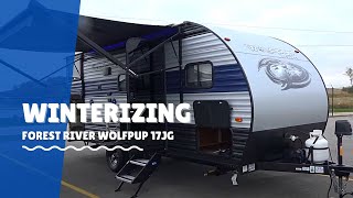 Winterizing 2021 Wolfpup 17JG