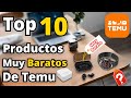 👉Top 10 Productos Increíblemente Baratos de Temu🔥[+Cupones 2024]